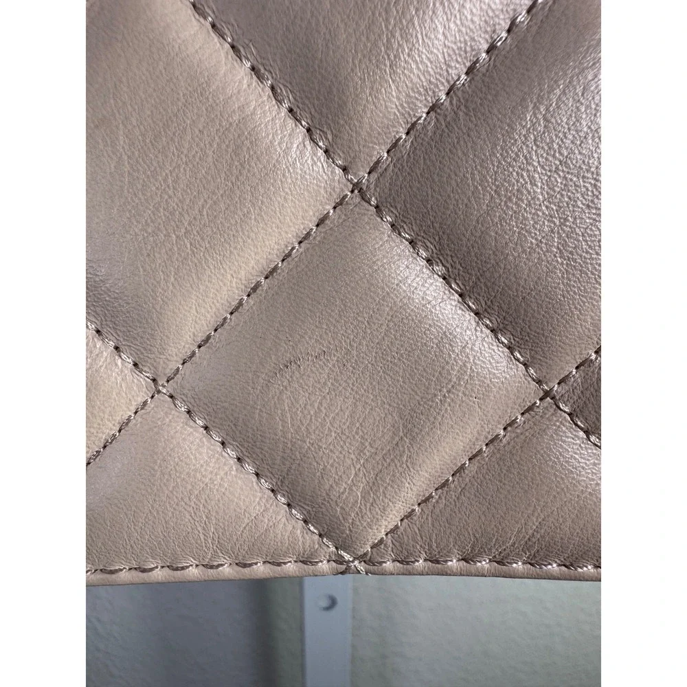 Kate Spade Quilted Leather Crossbody‎ Bag Pink Gold Chain Shoulder Bag